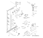 GE GSS25GSHNCSS fresh food section diagram