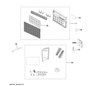 GE AHY10LZQ1 room air conditioner diagram