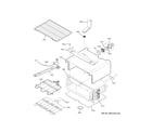 GE JB860SJASS upper oven diagram