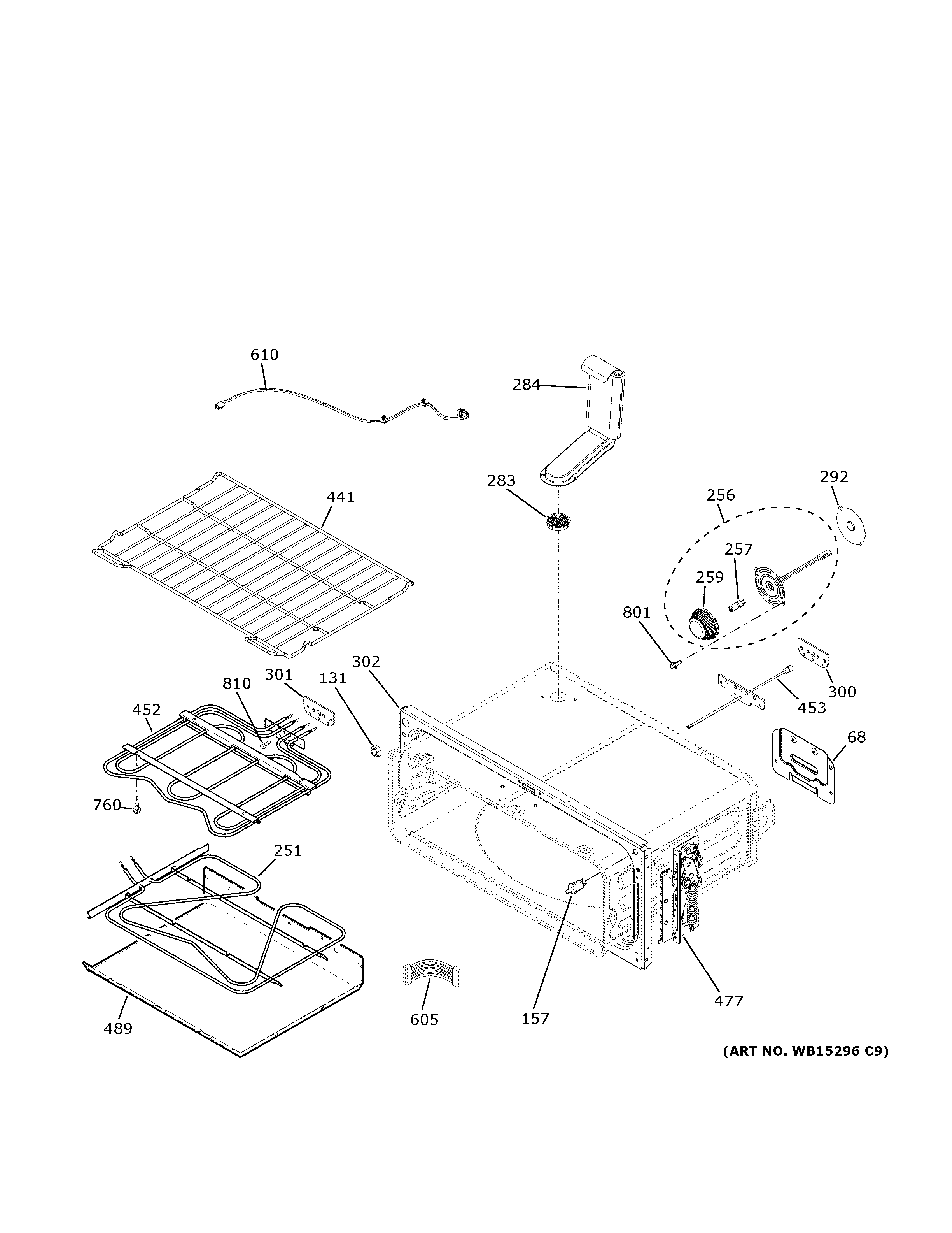 Upper oven
