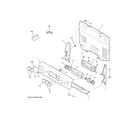 GE JB655DK7WW control panel diagram