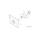 GE JB735FP1DS convection fan diagram