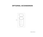 GE G8H1AASSP1SS optional accessories diagram