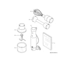 GE G8H1AASSP1SS immersion blender diagram