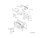 GE PVM9005BL8TS interior parts (2) diagram