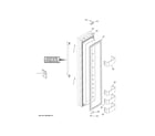 GE CSB48WP2RBS1 freezer door diagram