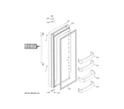 GE CSB48WP2RBS1 fresh food door diagram