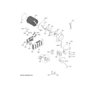 GE CSB48WP2RBS1 machine compartment diagram