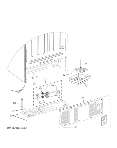 Machine compartment