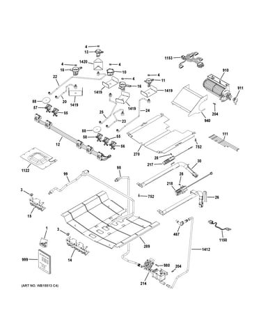Gas & burner parts