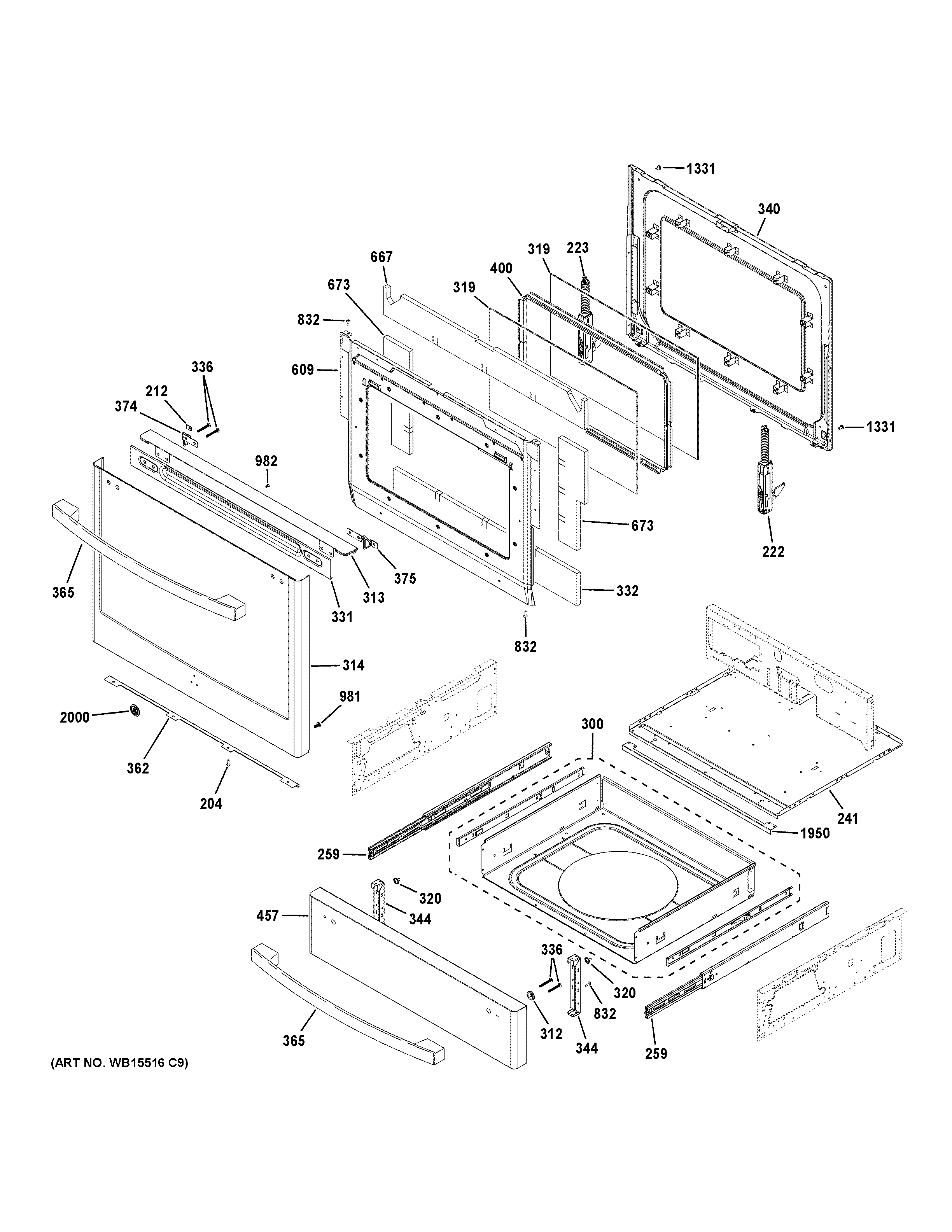 Door & drawer parts