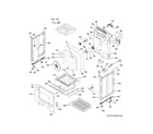 GE JGS760SP3SS body parts diagram