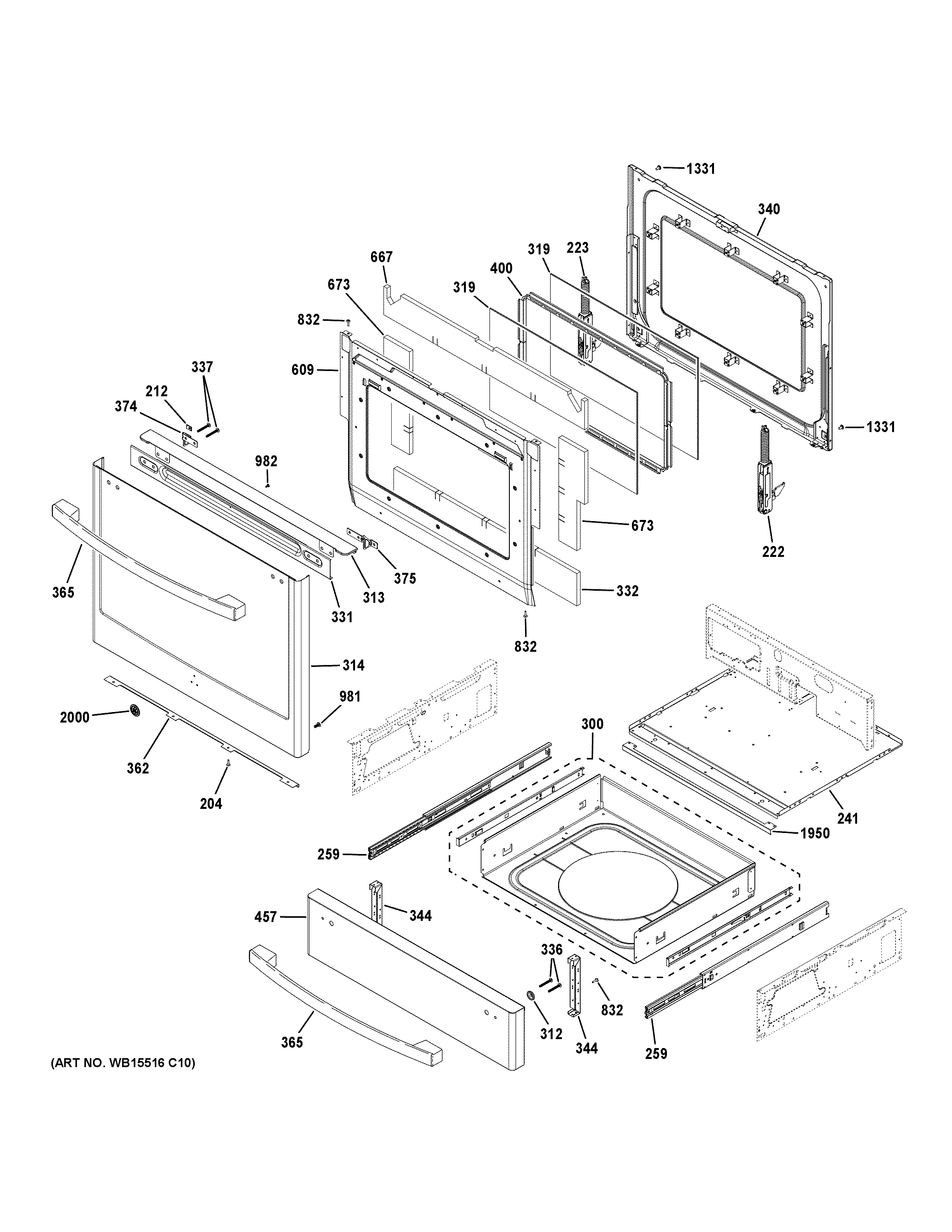 Door & drawer parts