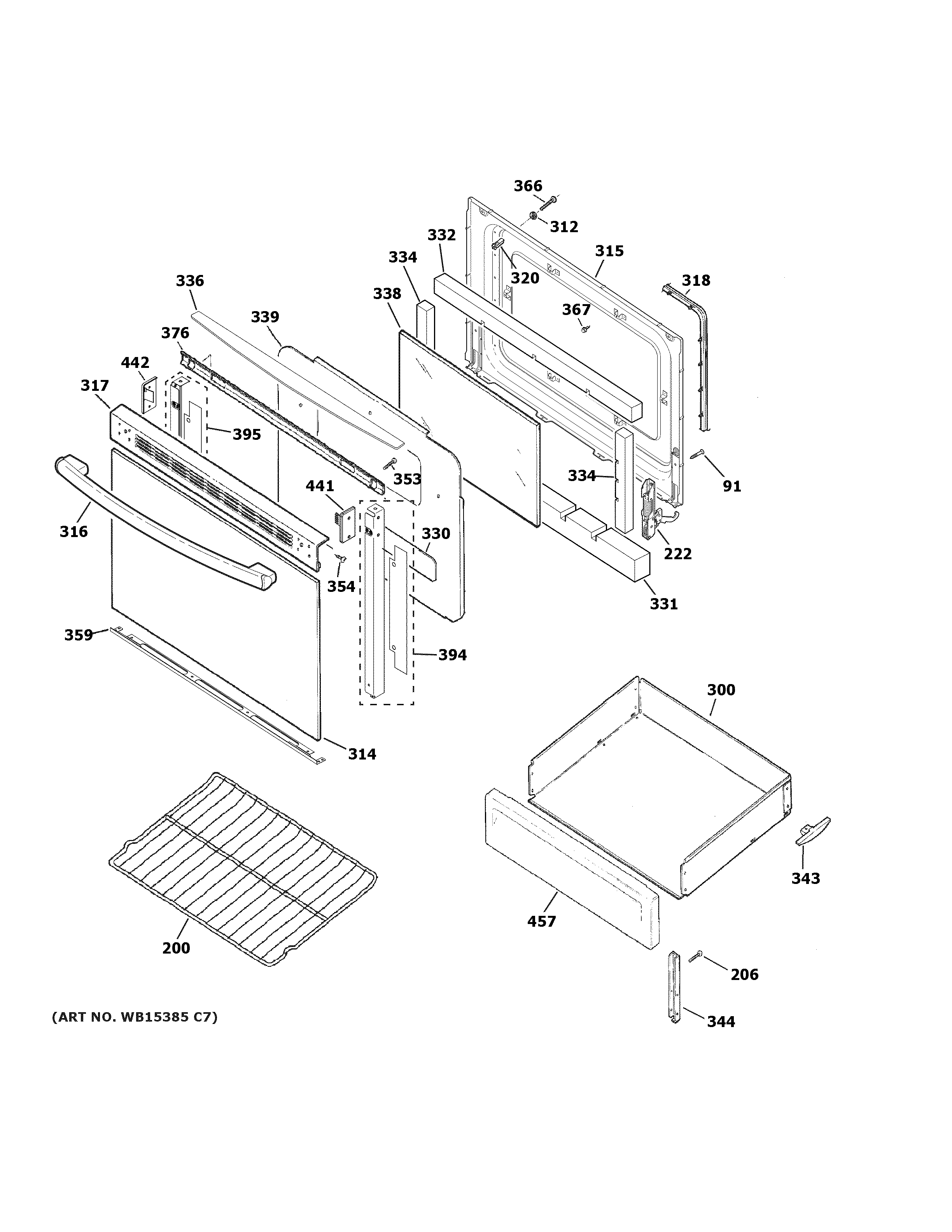 Door & drawer parts