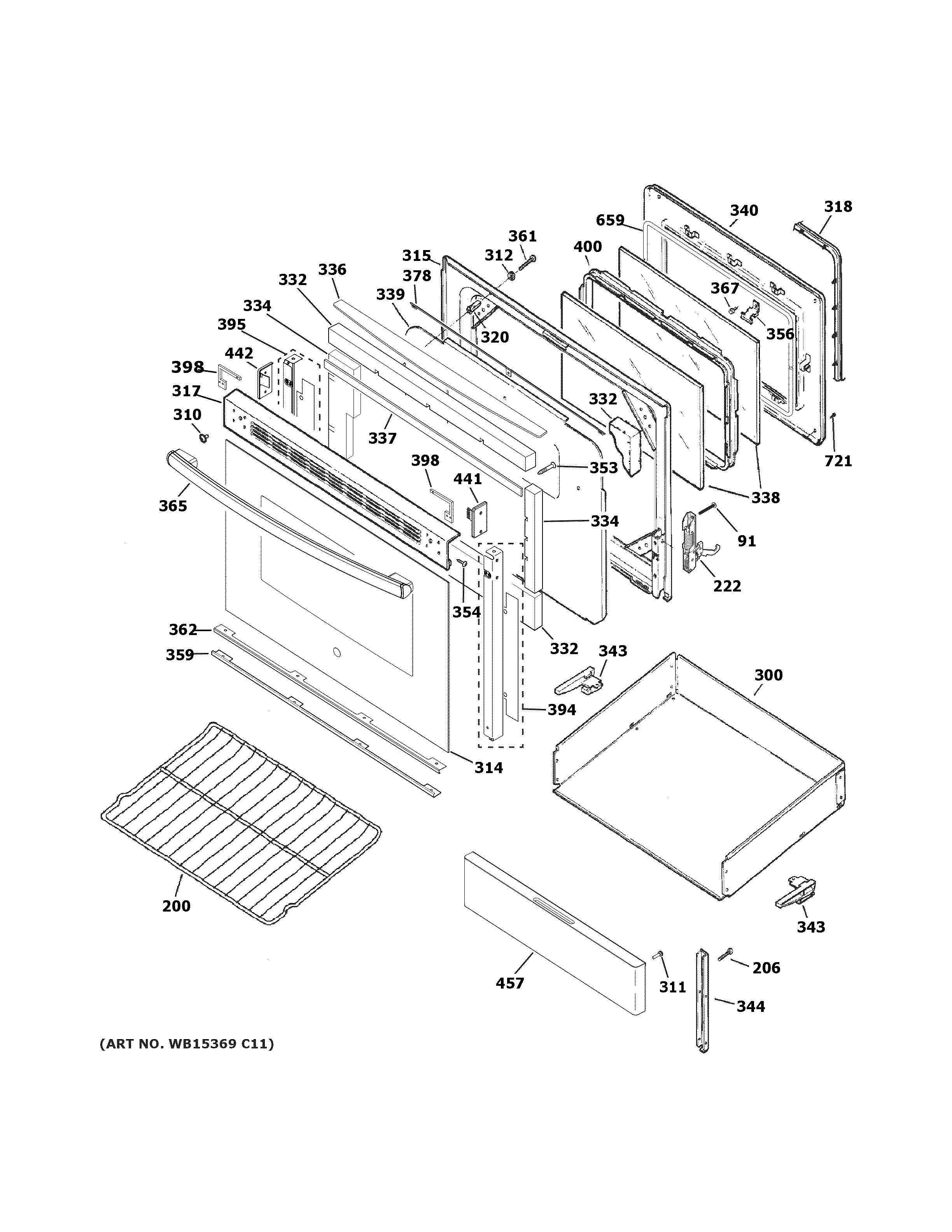 Door & drawer parts