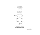 GE JES1109RR1SS microwave diagram