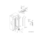 GE PSB48YSRBSS fresh food section diagram