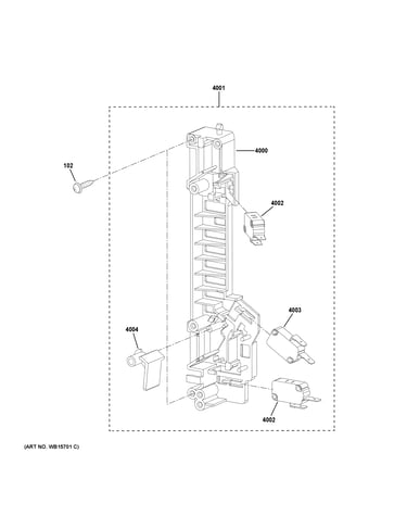 Latch board parts