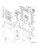Escutcheon & door assembly