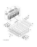Lower rack assembly