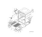 GE PDT760SSF5SS body parts (2) diagram