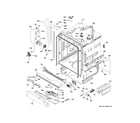 GE PDT760SSJ7SS body parts (1) diagram