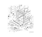 GE PDT845SSJ0SS body parts diagram