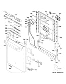 Escutcheon & door assembly