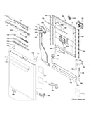 Escutcheon & door assembly