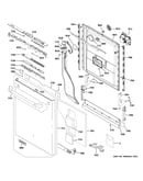 Escutcheon & door assembly
