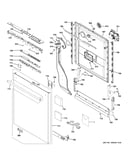 Escutcheon & door assembly