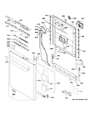 Escutcheon & door assembly