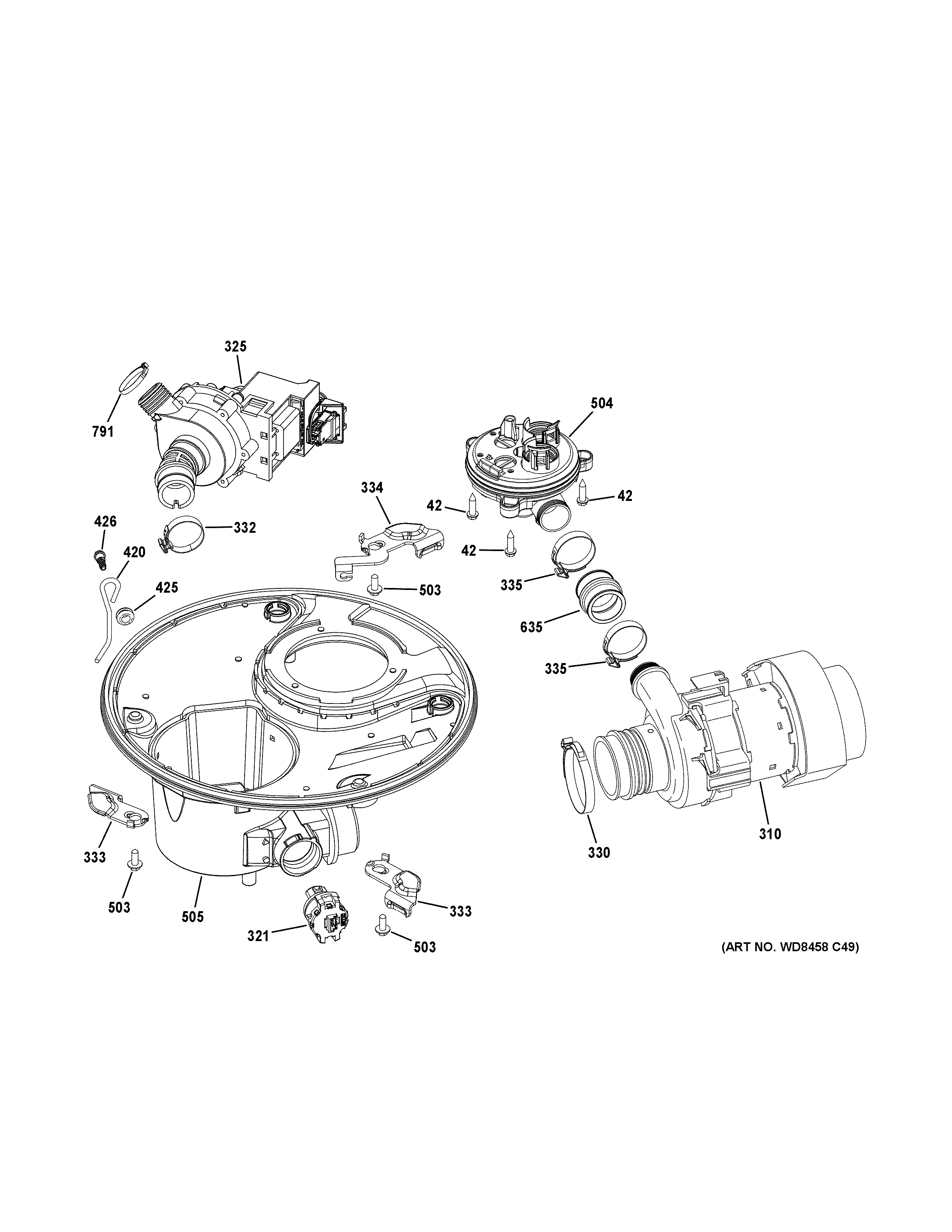 SUMP & MOTOR MECHANISM