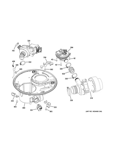 Sump & motor mechanism