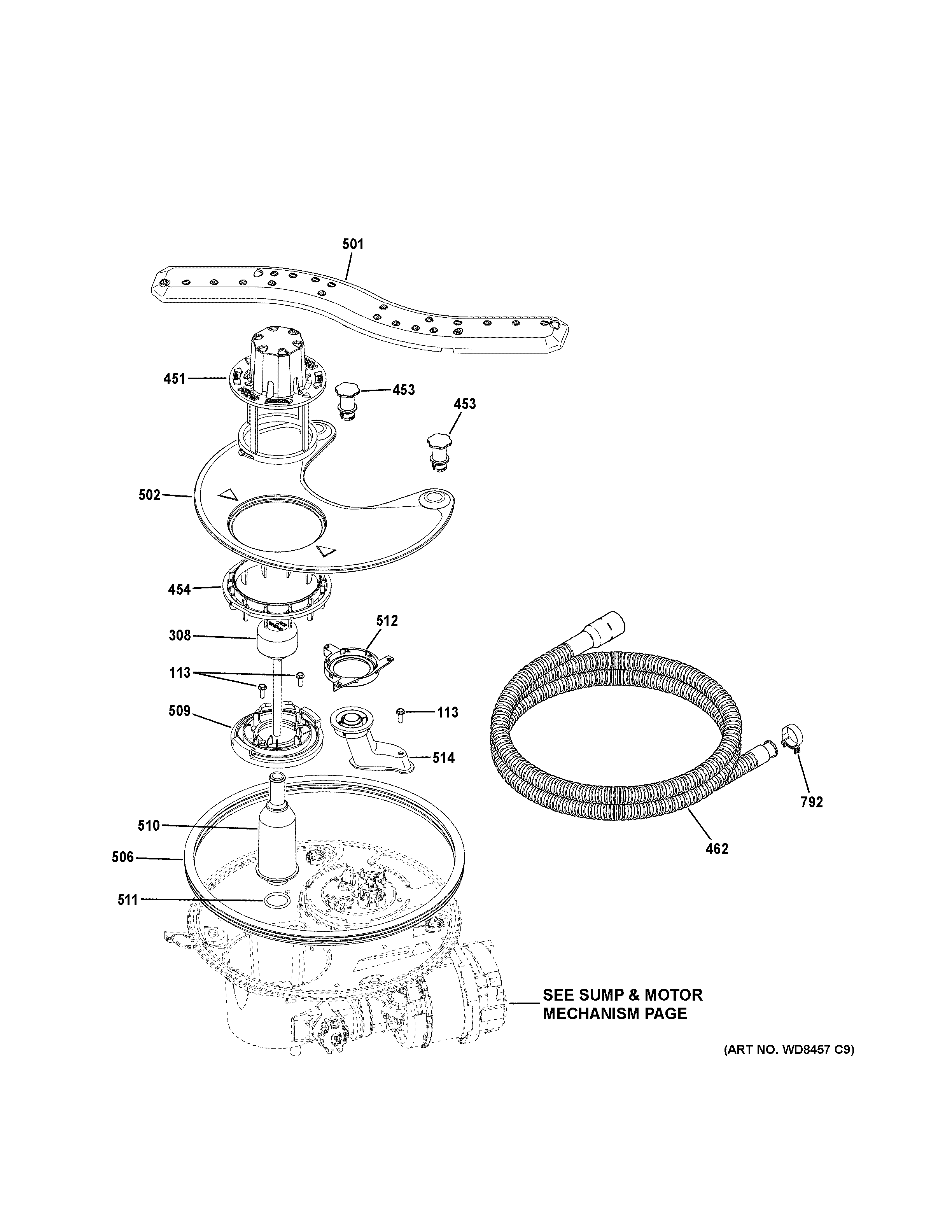 Sump & filter assembly