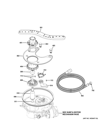 Sump & filter assembly