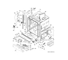 GE CDT865SMJ2DS body parts (1) diagram