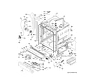 GE PDT855SIJ2II body parts (1) diagram