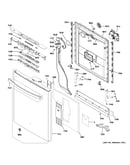 Escutcheon & door assembly