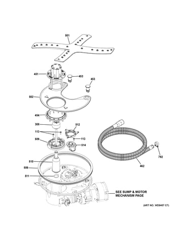 Sump & filter assembly