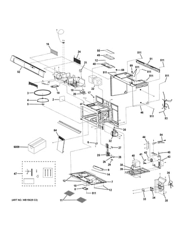 Oven cavity parts