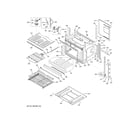 GE PT9051BL3TS body parts diagram