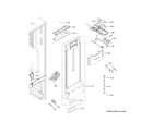 GE GWE19JYLBFFS fresh food section diagram