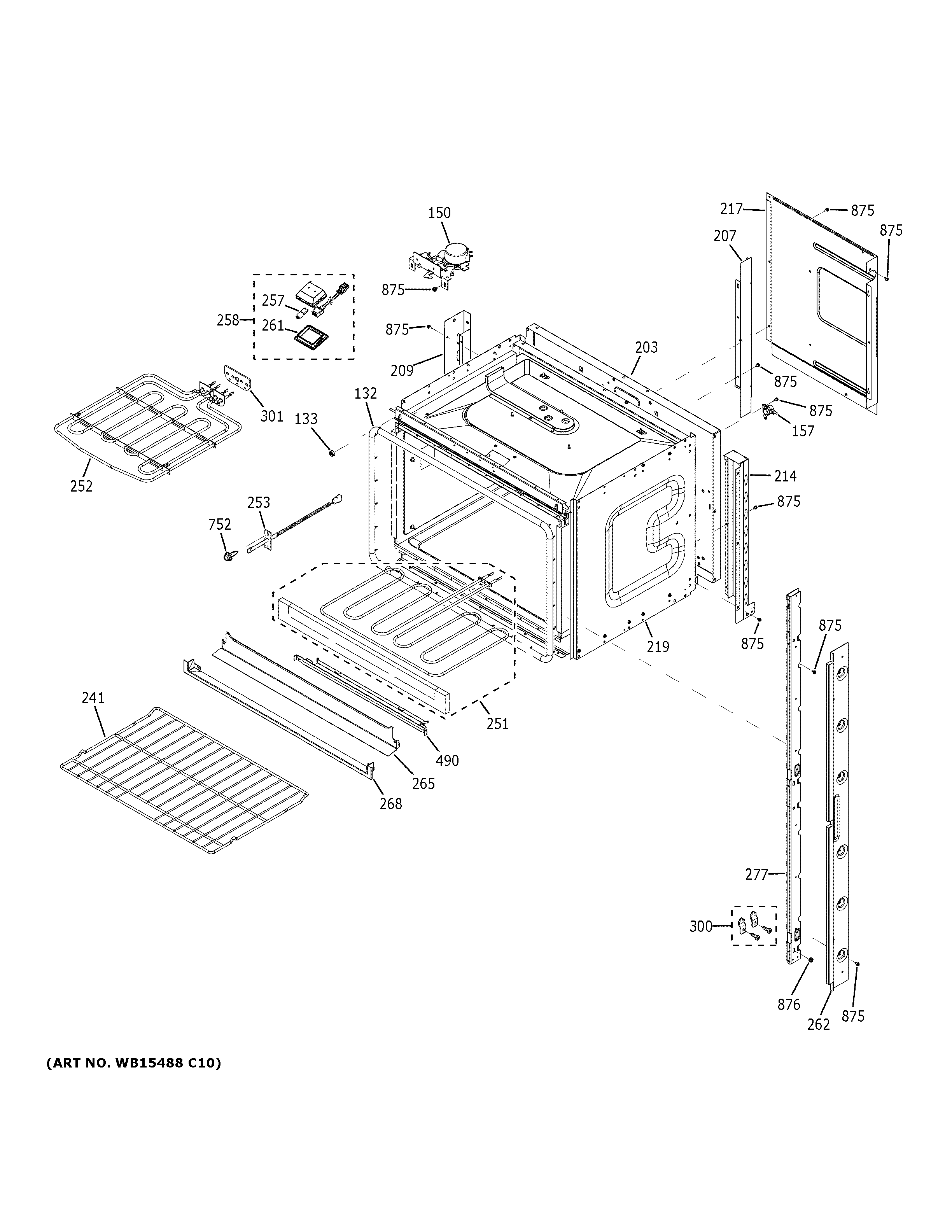 Upper oven