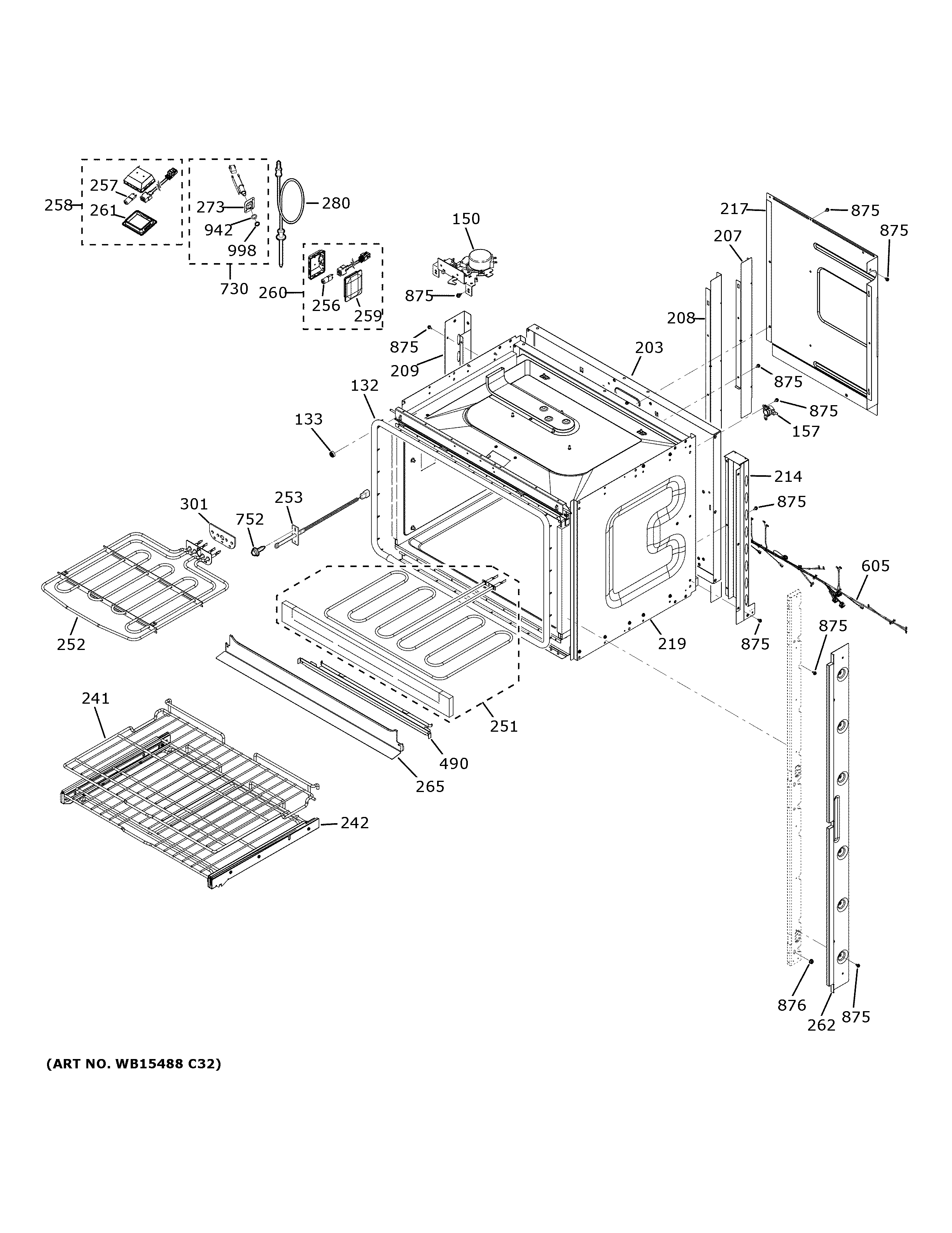Upper oven