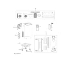 GE APXD10JAWBW1 portable air conditioner diagram