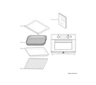 GE G9OAAASSP1SS toaster oven diagram