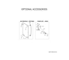 GE UNC15NJBII optional accessories diagram