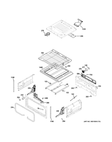 Upper oven