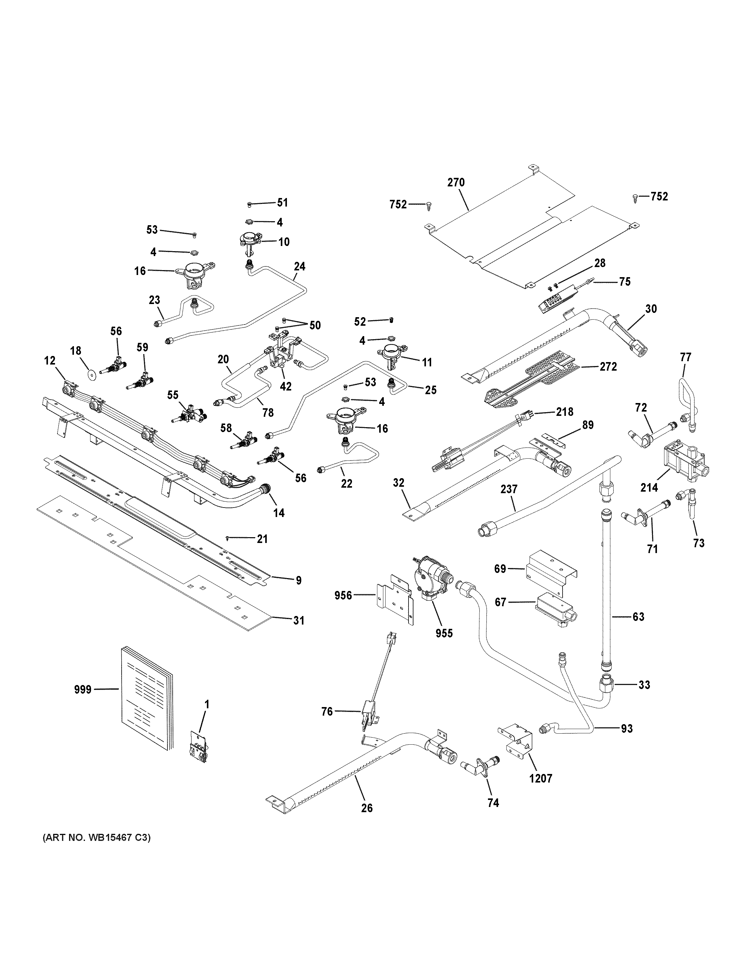 GAS & BURNER PARTS